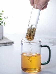 Стъклен дозатор за чай